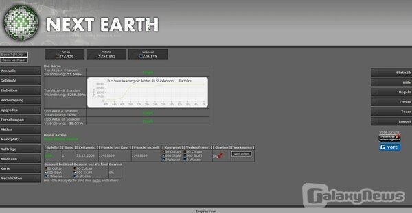 Screenshot Next Earth