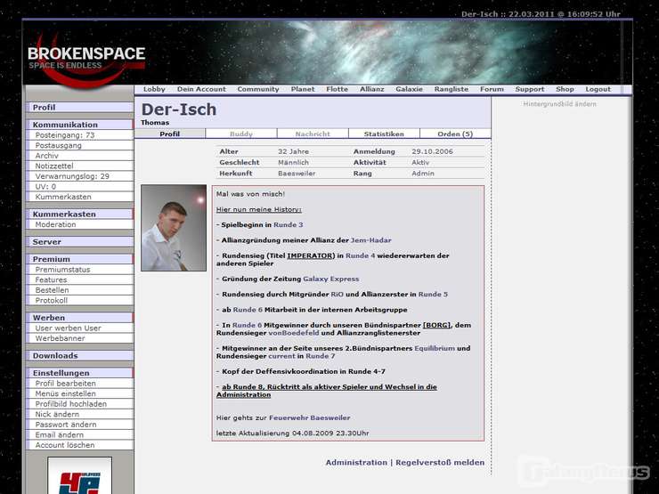 Screenshot Brokenspace