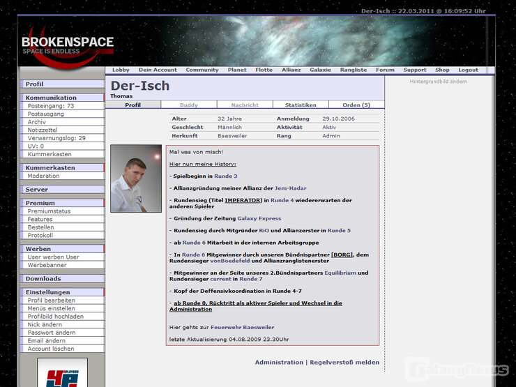 Screenshot Brokenspace