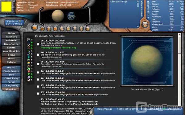 Screenshot Galaxy Conflict