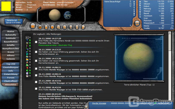 Screenshot Galaxy Conflict