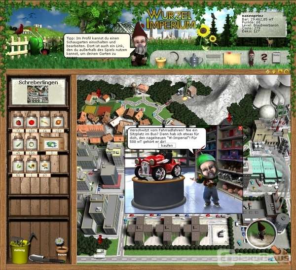 Screenshot Wurzelimperium