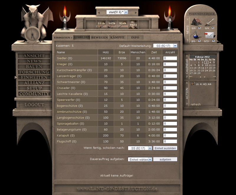 Screenshot Land of Destruction