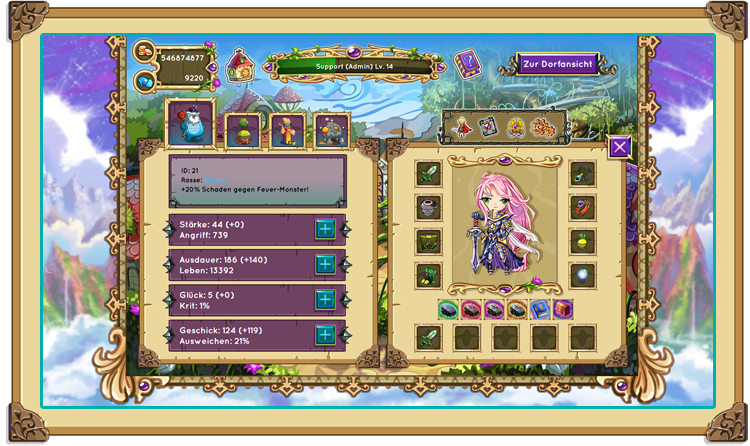 Screenshot Monsterz Game