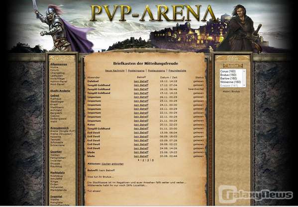 Screenshot PvP-Arena