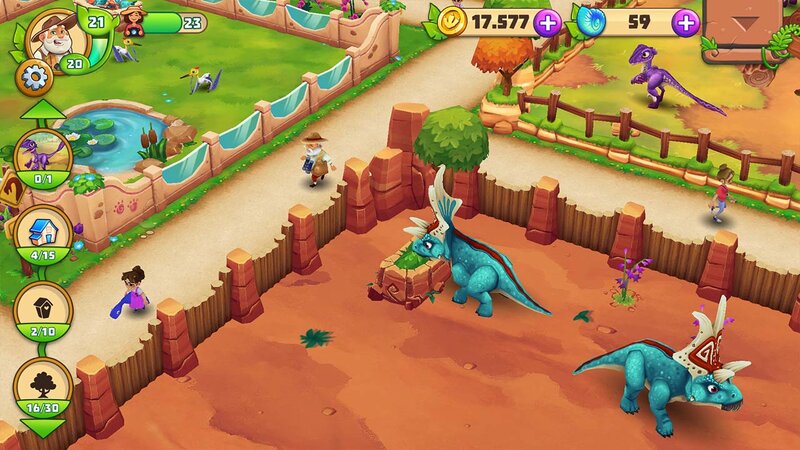 Screenshot Dinosaur Park - Primeval Zoo