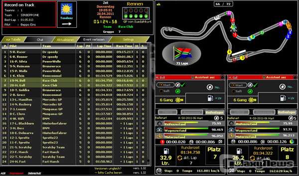 Screenshot F1-Teamchef