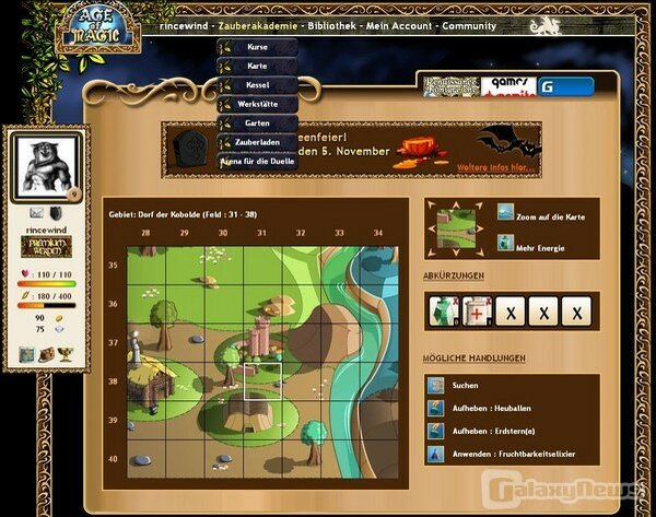 Screenshot Age of Magic