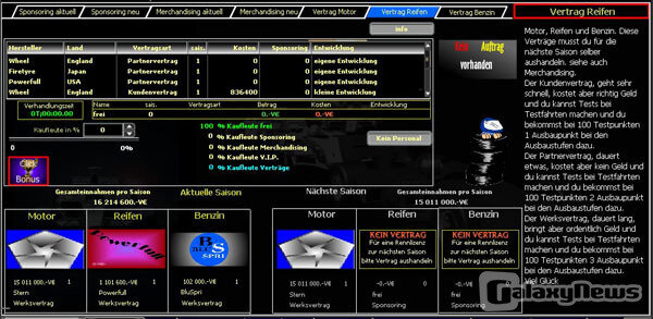 Screenshot F1-Teamchef