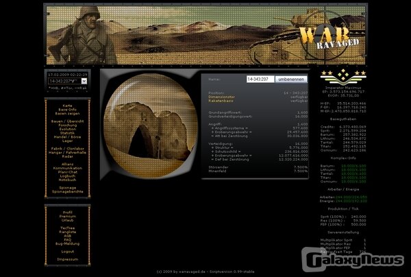 Screenshot war-ravaged