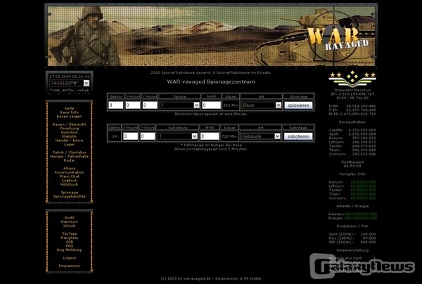 Screenshot war-ravaged