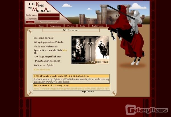 Screenshot The Kings of Middle Age