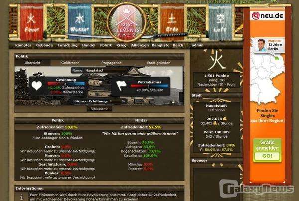 Screenshot King Of Elements