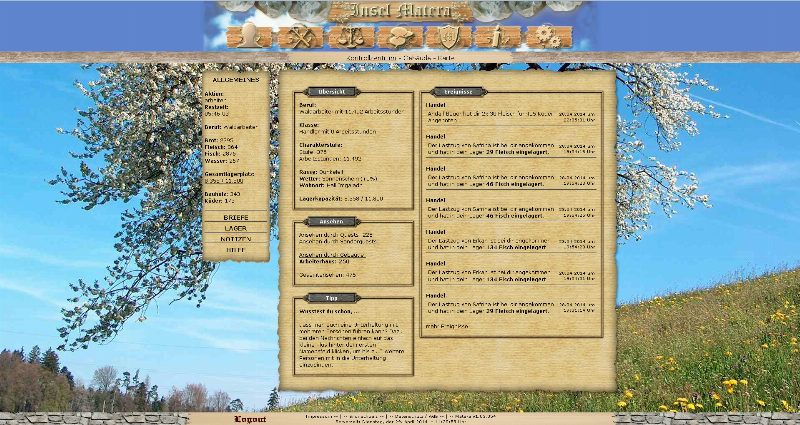 Screenshot Insel-Matera