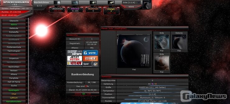 Screenshot Space Conquers