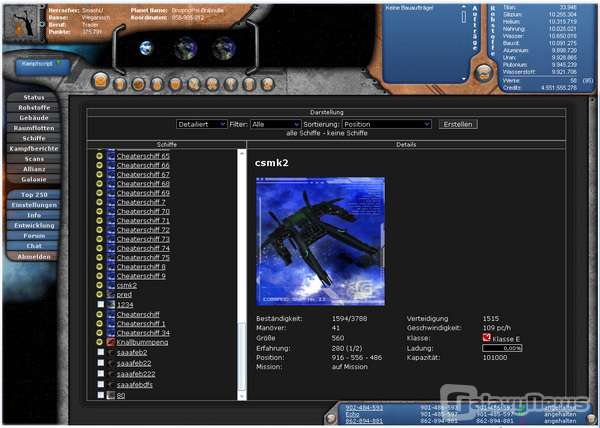 Screenshot Galaxy Conflict
