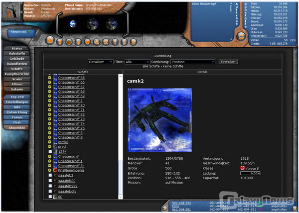 Screenshot Galaxy Conflict