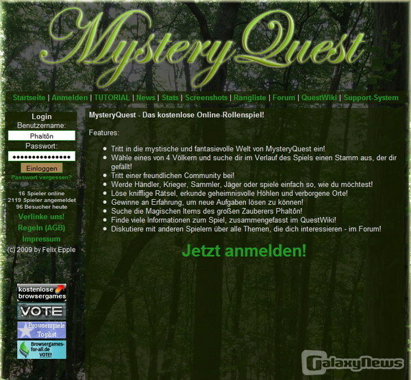 Screenshot MysteryQuest