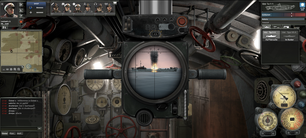 Ubisoft bringt Silent Hunter für den Browser