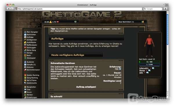 Screenshot GhettoGame 2