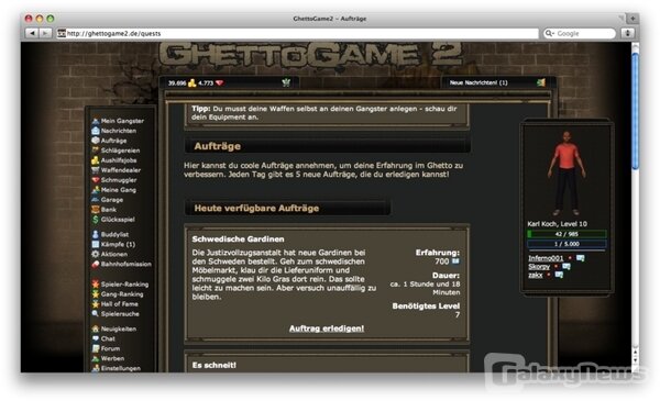 Screenshot GhettoGame 2