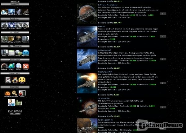 Screenshot Conflict of Galaxy