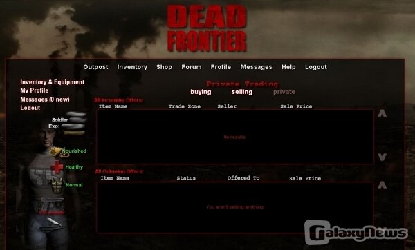 Screenshot Dead Frontier