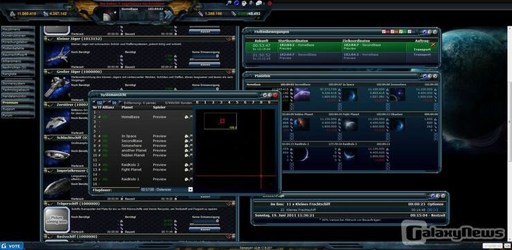 Screenshot GalaxyTrek