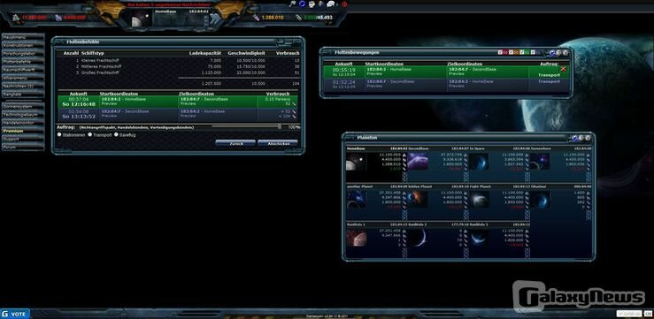 Screenshot GalaxyTrek