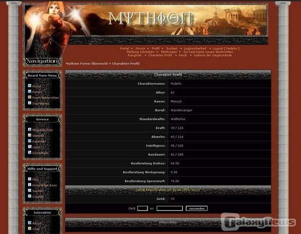 Screenshot Mythion