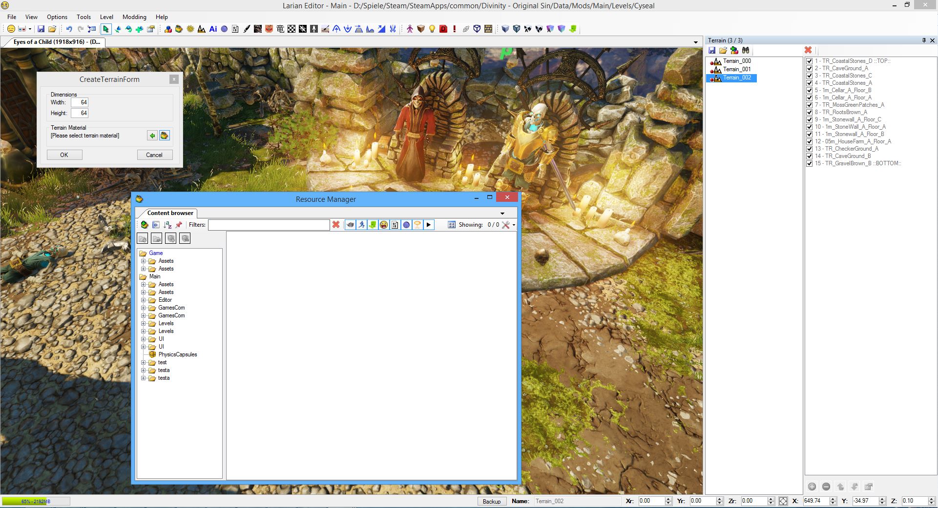 Eigene Welten mit dem Divinity-Editor erschaffen