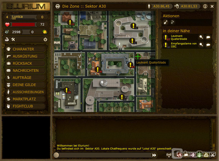 Screenshot Elurium :: Harmont Chroniken