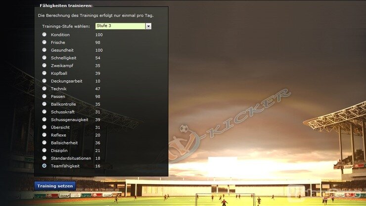 Screenshot AV-Kicker - Der Fussball-Manager