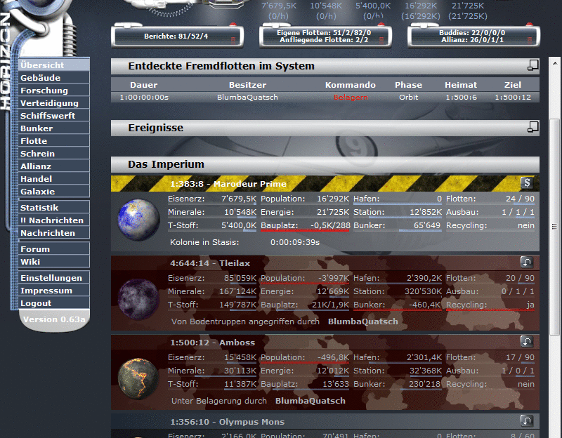 Screenshot Horiversum