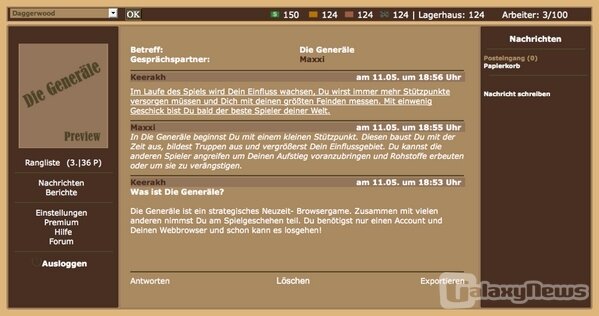 Screenshot Die Generäle