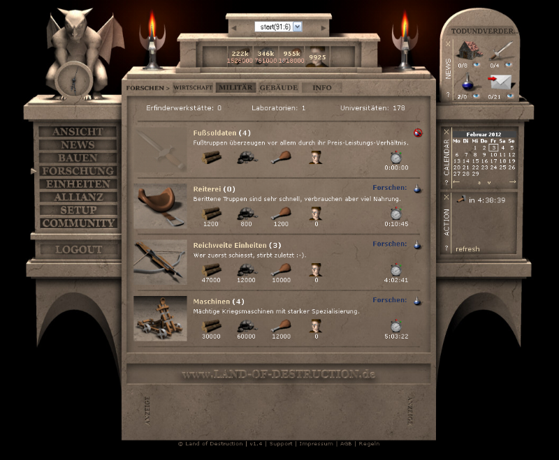 Screenshot Land of Destruction