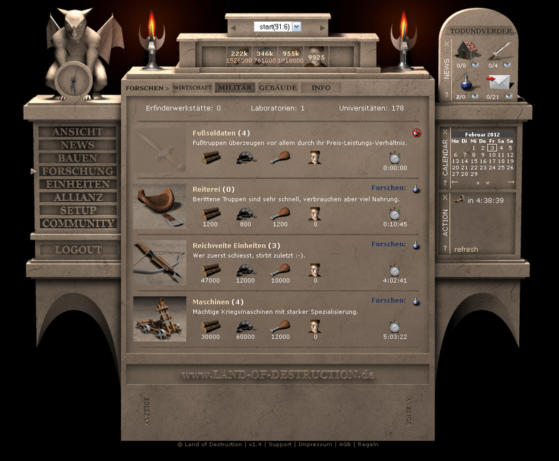 Screenshot Land of Destruction