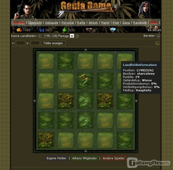 Screenshot GanjaGame