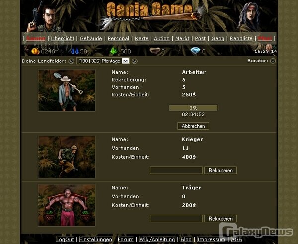 Screenshot GanjaGame