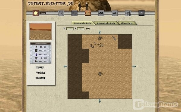 Screenshot desert-disaster.de