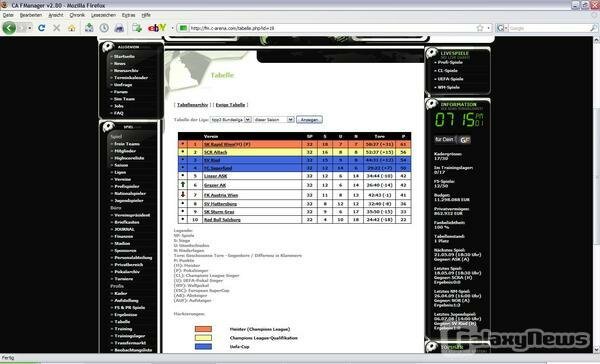 Screenshot CA FManager