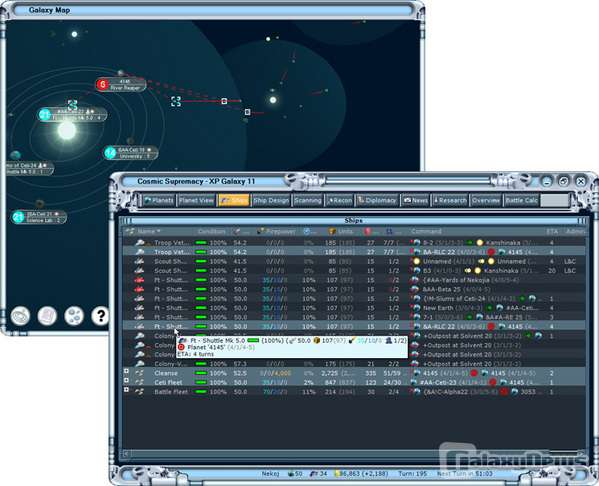 Screenshot Cosmic Supremacy