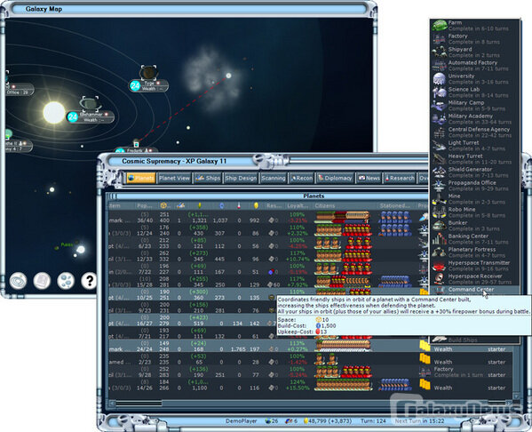 Screenshot Cosmic Supremacy