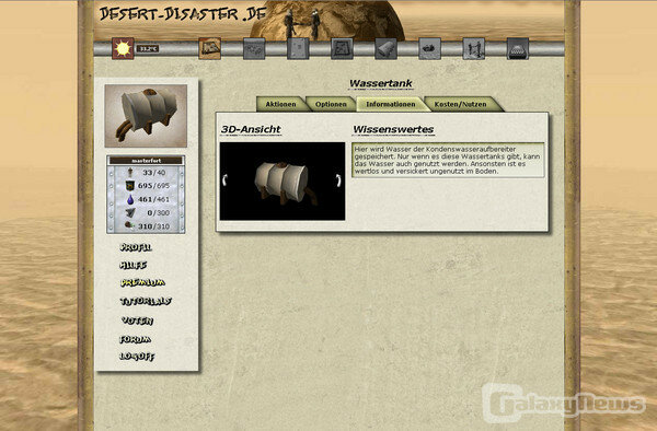 Screenshot desert-disaster.de