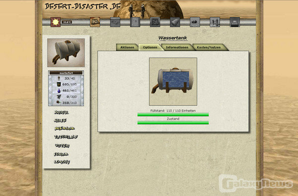 Screenshot desert-disaster.de