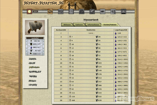 Screenshot desert-disaster.de