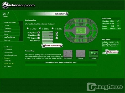 Screenshot Kickerscup