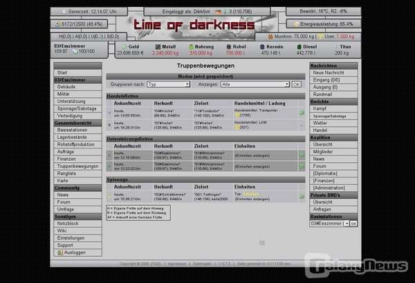 Screenshot Time Of Darkness