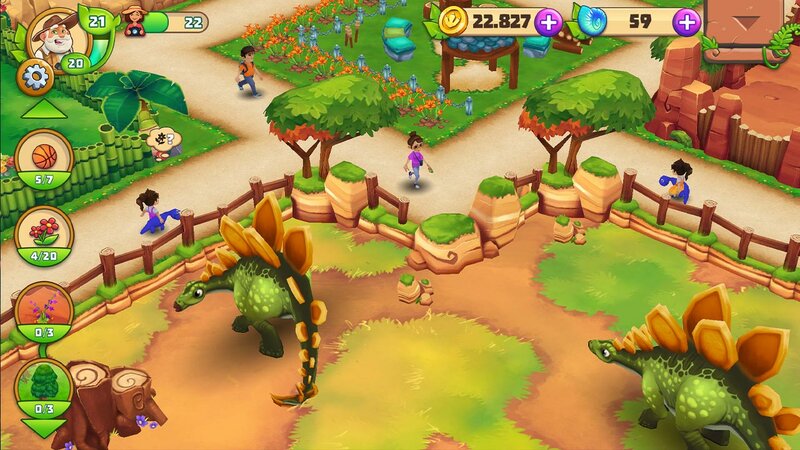 Screenshot Dinosaur Park - Primeval Zoo