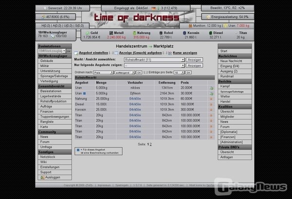 Screenshot Time Of Darkness